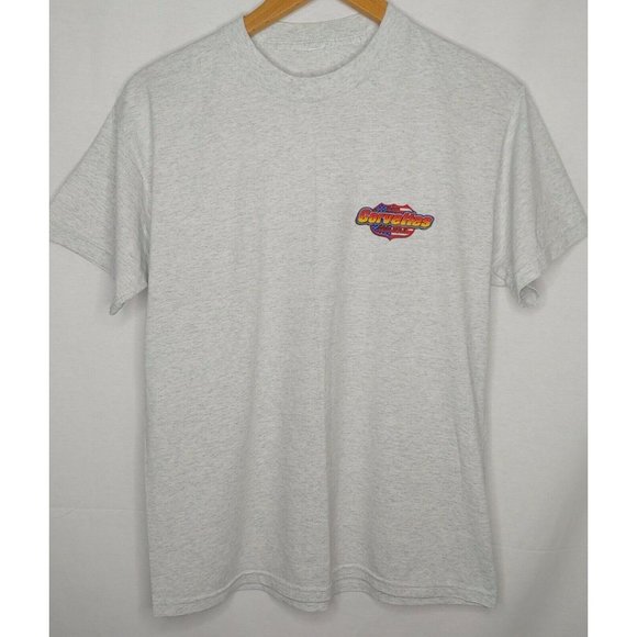Carlisle PA Corvettes Men Large T Shirt Gray Automobile Rally 8/2003 New No Tags - Picture 2 of 6